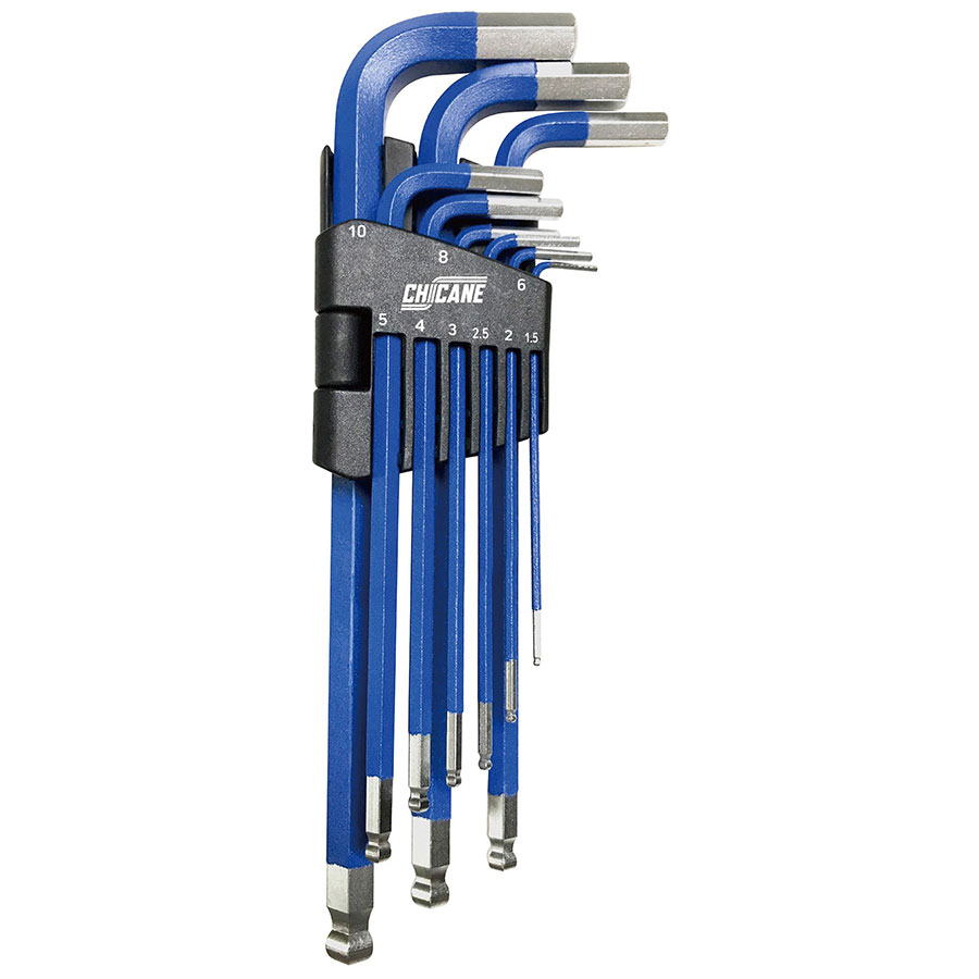 13 PIECE METRIC JUMBO BALL END HEX KEY WRENCH SET Chicane