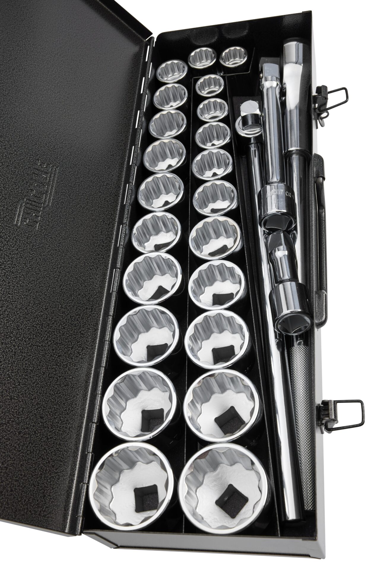 27PC 3 4IN DR 12PT METRIC AF SOCKET SET Chicane
